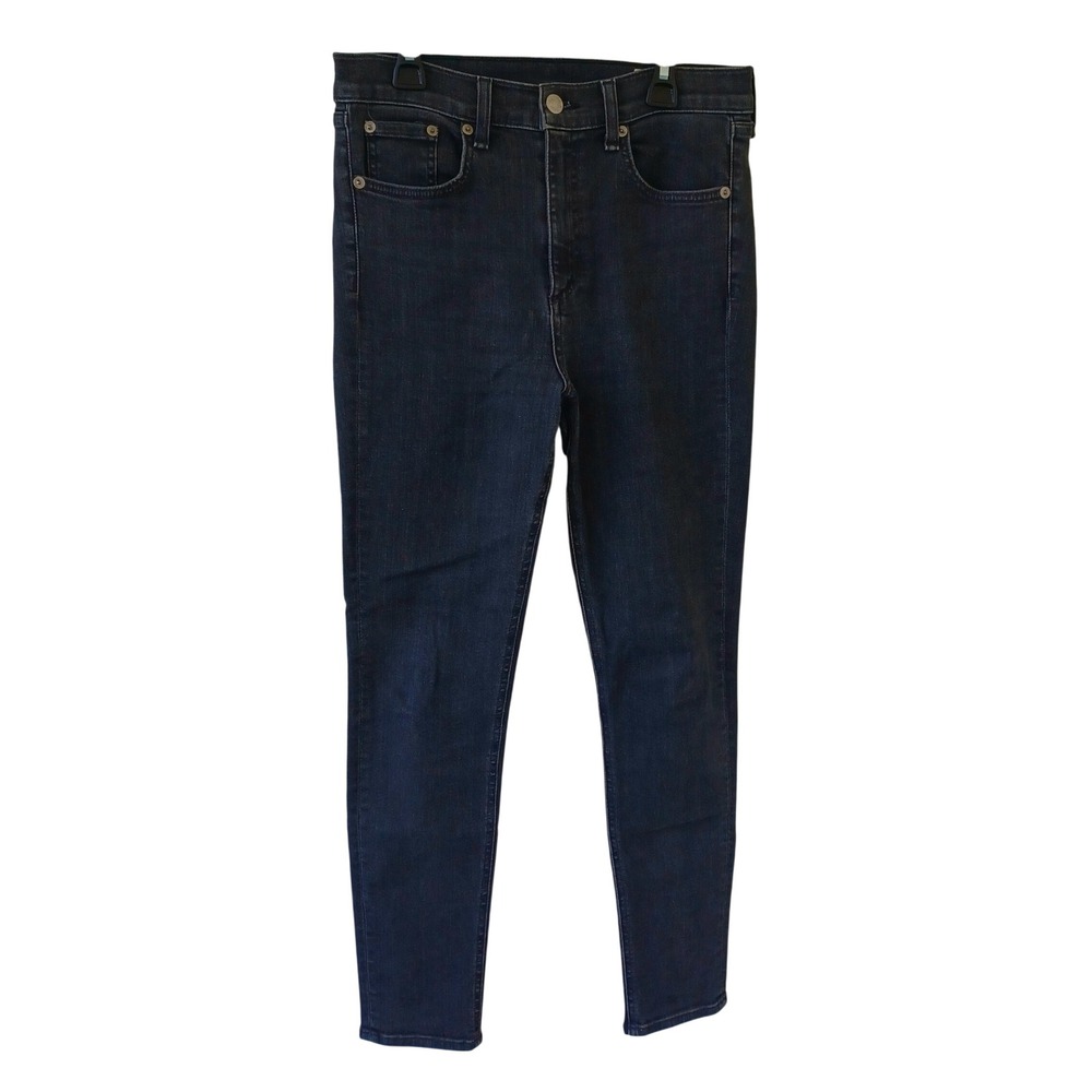 Rag & Bone Ariel‎ High Rise Skinny Jeans Black Women's Size 28 W1550K510